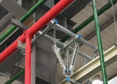 长沙该抗震支架的整体式支吊架结构协调性好